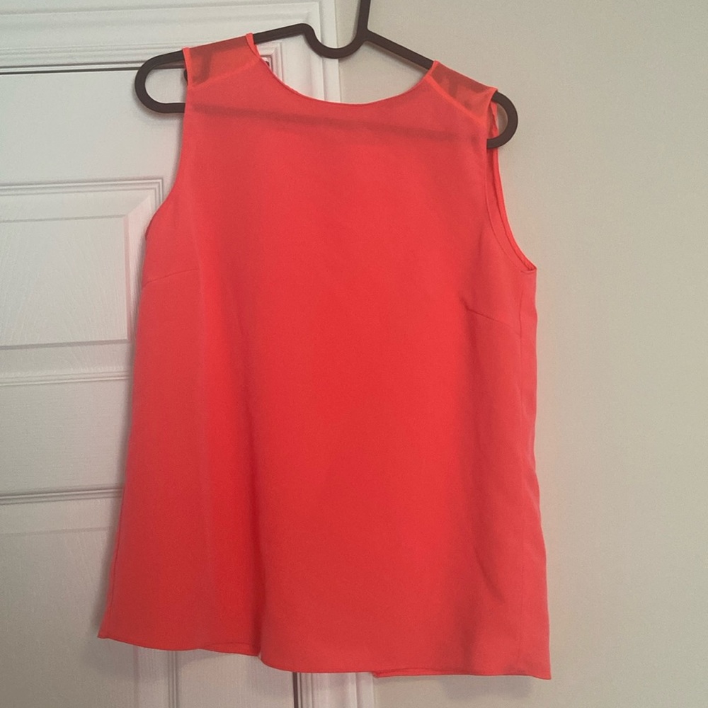 Zara Coral Top